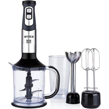 Arnica GH21592 Diva Trend 1200W Gümüş Blender Set