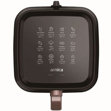 Arnica GH22200 2.5 lt Siyah Fritöz
