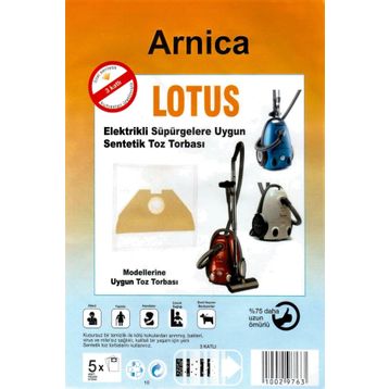 Arnica Lotus Elektrikli Süpürge Toz Torbası