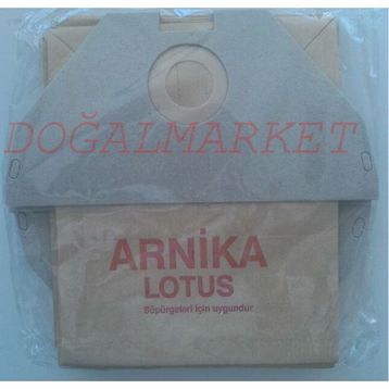 Arnica Lotus Süpürge Kağıt 10 Adet Toz Torbası
