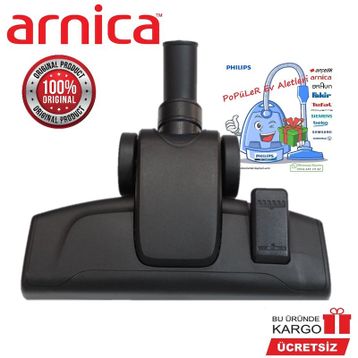 Arnica Pika ET 14410 Süpürge Metal Tabanlı Emici Yer Başlığı