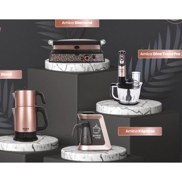 Arnica Rose 4'lü Elektrikli Çeyiz Seti