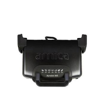 Arnica ST90011 Siyah Eko Çay Makinesi + Kahve Makinesi + Blender Seti + Tost Makinesi 4'lü Çeyiz Seti