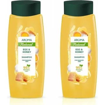 Aroma Natural 2x400 ml %95 Egg Honey Şampuan