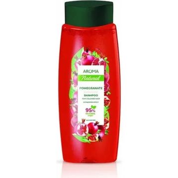 Aroma Natural 400 ml %95 Bitkisel Nar Özlü Boyalı Saçlar İçin Şampuan