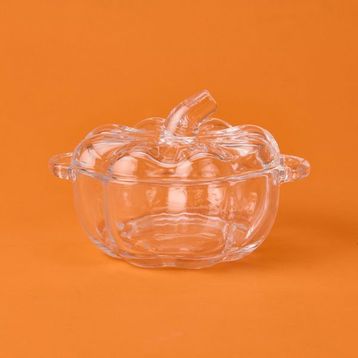 Arow 10 CM Şeffaf Kulplu Cam Şekerlik