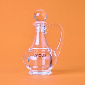 Arow 170 ml Şeffaf Akrilik Yağlık