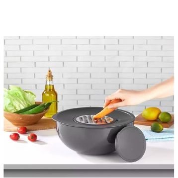 Arow TR-3633 Chopper Rendeli Akrilik 4.6 lt 25 cm Gri Akıllı Karıştırma ve Saklama Kabı