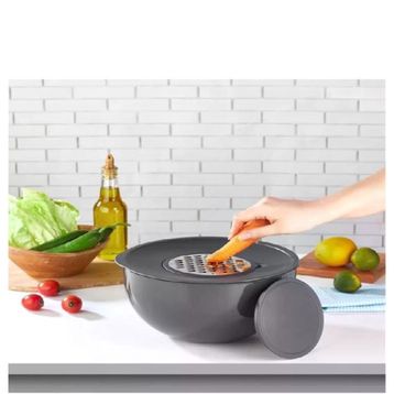 Arow TR-3633 Chopper Rendeli Akrilik 4.6 lt 25 cm Gri Akıllı Karıştırma ve Saklama Kabı