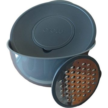 Arow TR-3633 Chopper Rendeli Akrilik 4.6 lt 25 cm Gri Akıllı Karıştırma ve Saklama Kabı