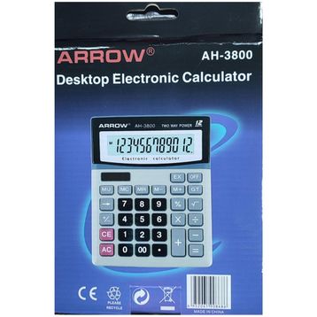 Arrow AH-3800 12 Haneli Hesap Makinası