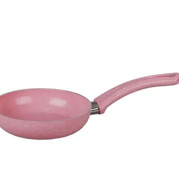 Arselon No 18 Pembe Granit Tek Kulplu Tava