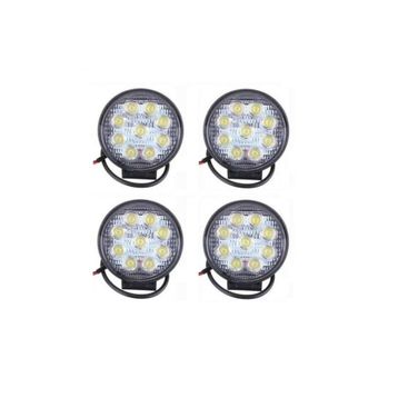 Arsvision 4 Adet 9 Led Off Road Sis Farı Sis Lambası Gemi Tekne Yat Farı