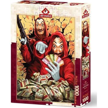 Art 1000 Parça Kusursuz Plan Puzzle