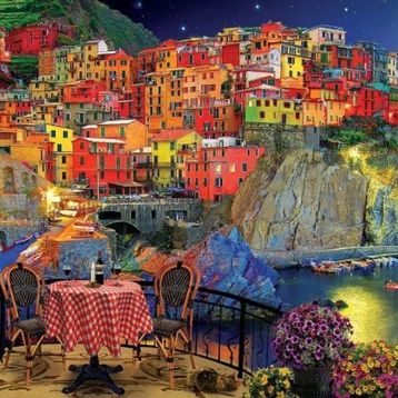 Art 1500 Parça Cinque Terra Italya Puzzle