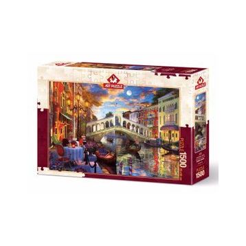 Art 1500 Parça Rialto Köprüsü Venedik Puzzle