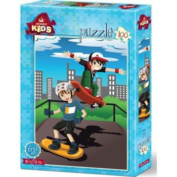 Art 4506 100 Parça Kaykay Puzzle