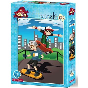 Art 4506 100 Parça Kaykay Puzzle
