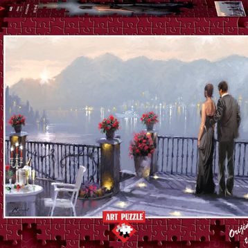 Art Başbaşa Lake Cafe 1000 Parça Puzzle