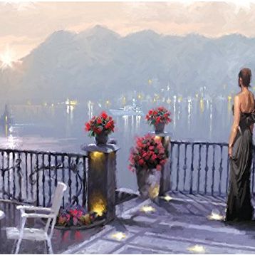 Art Başbaşa Lake Cafe 1000 Parça Puzzle