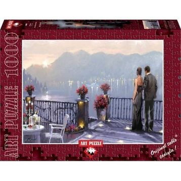 Art Başbaşa Lake Cafe 1000 Parça Puzzle