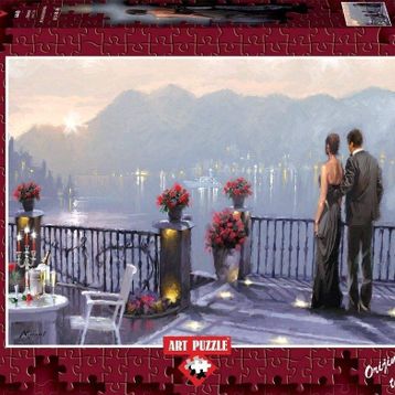 Art Başbaşa Lake Cafe 1000 Parça Puzzle