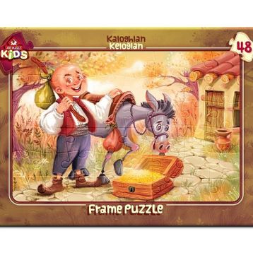 Art Çocuk Puzzle 48 Parça Keloğlan