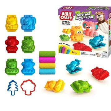 Art Craft 03550 3D 200 GR Hayvanlar Hamur Set