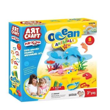 Art Craft 03574 Okyanus Hayvanları 150 GR Oyun Hamuru Seti