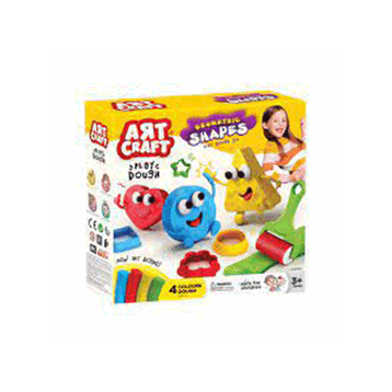 Art Craft 03682 200 gr Geometrik Şekiller Hamur Seti