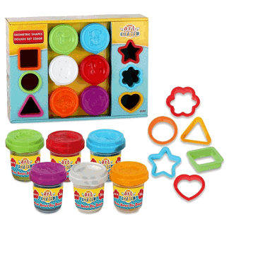 Art Craft Geometrik Şekiller Oyun Hamuru Seti