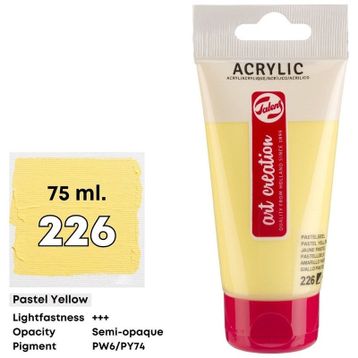 Art Creation 5798498 75 ml Pastel Yellow No:226 Akrilik Boya