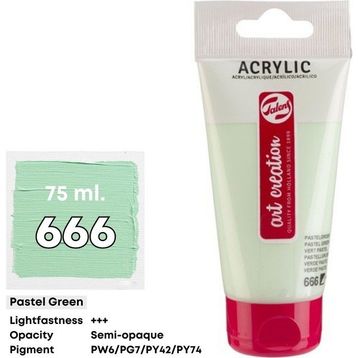 Art Creation 5798520 75 ml Pastel Green No:666 Akrilik Boya