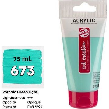 Art Creation 5798522 75 ml Phathalo Green Light No:673 Akrilik Boya