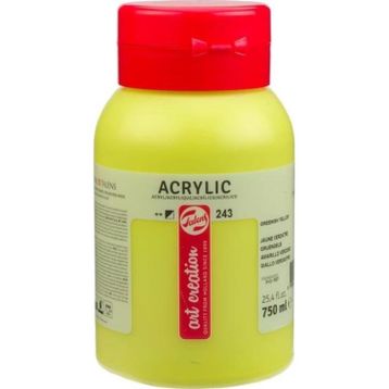 Art Creation 5798560 750 ml Greenish Yellow No:243 Akrilik Boya