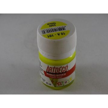 Art Deco 101 Sarı Kumaş Boyası