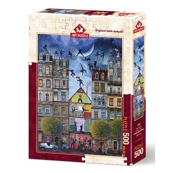Art Düş Sokağı 500 Parça 48x34 cm Puzzle