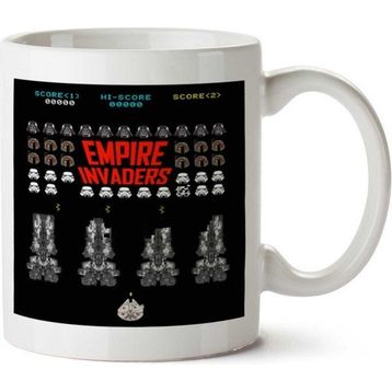 Art Hediye 01 Empire Invaders Iki Tarafı Baskılı Kupa Bardak