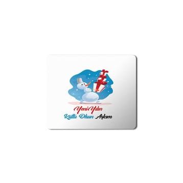 Art Hediye 2024 Yeni Yılın Kutlu Olsun Aşkım 23x19 cm Mouse Pad