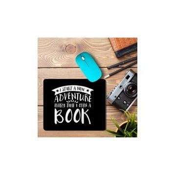 Art Hediye Adventure I Start a New Adventure Baskılı 23x19 cm Mouse Pad