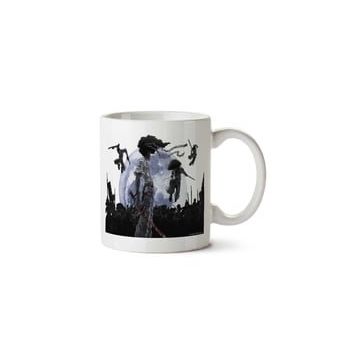 Art Hediye Afro Samurai İki Tarafı Baskılı Kupa Bardak