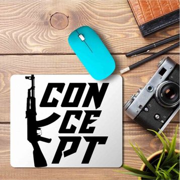 Art Hediye AK47 Ak 47 Concept Baskılı 23x19 cm Mouse Pad