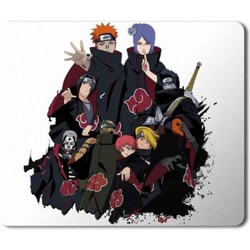 Art Hediye Akatsukı Baskılı 23x19 cm Mouse Pad