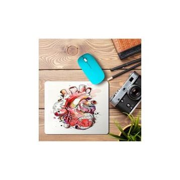 Art Hediye Anatomik Kalp Baskılı 23x19 cm Mouse Pad
