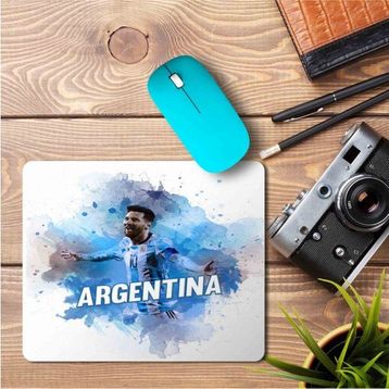 Art Hediye Argentina Messi Baskılı 23x19 cm Mouse Pad