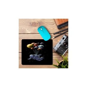 Art Hediye Astronot Balonlar Baskılı 23x19 cm Mouse Pad