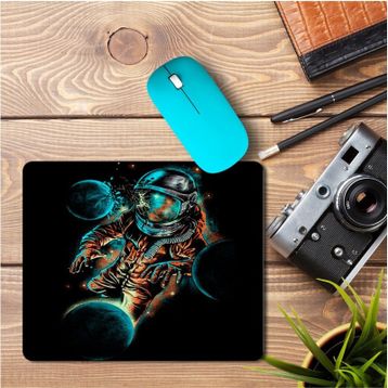 Art Hediye Astronot Baskılı 23x19 cm Mouse Pad