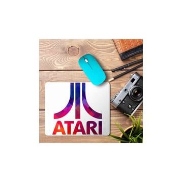 Art Hediye Atari Logo Renkli Baskılı 23x19 cm Mouse Pad
