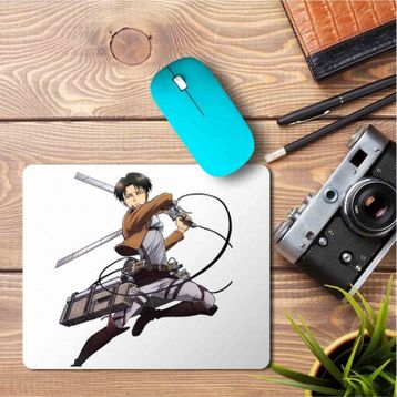 Art Hediye Attack on Titan Çizgi Baskılı 23x19 cm Mouse Pad