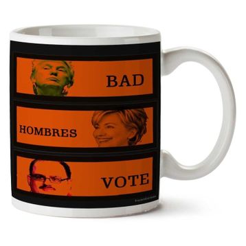 Art Hediye Bad Hombre By İki Tarafı Baskılı Kupa Bardak